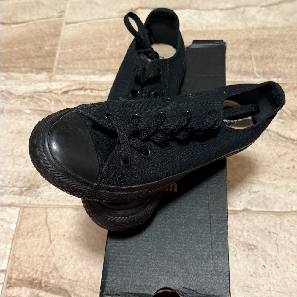 Black Canvas Sneakers